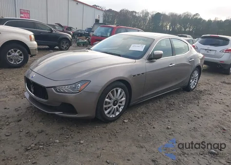 2014 Maserati Ghibli z USA, uszkodzony, nr VIN ZAM57XSA9E1082923